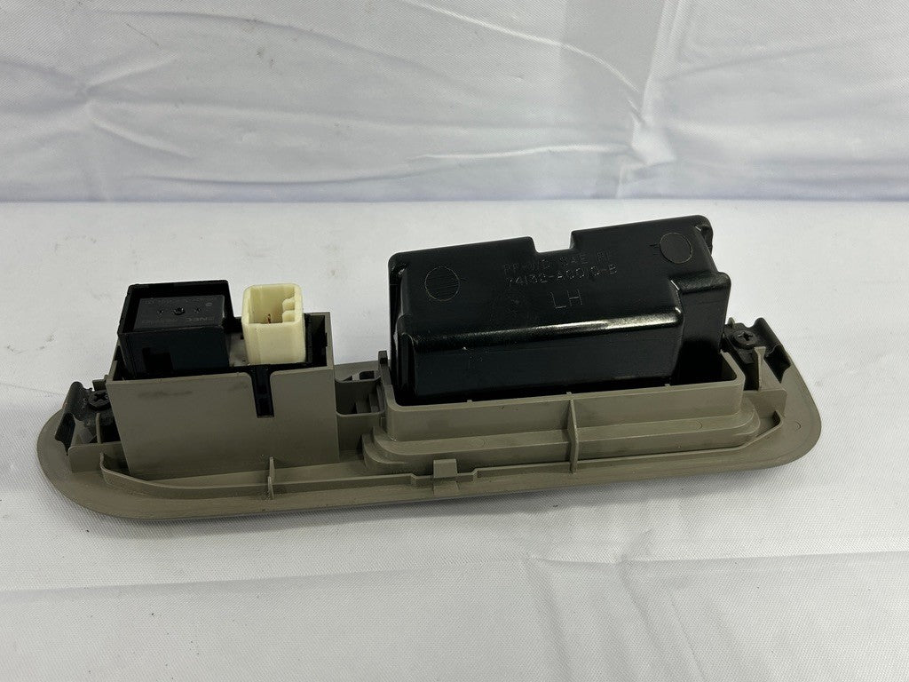 2004-2006 Toyota Tundra Double Cab Left Rear Window Switch Gray OEM