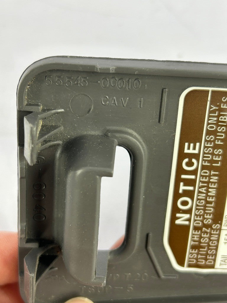 2000-2006 Toyota Tundra Interior Fuse Cover Gray OEM