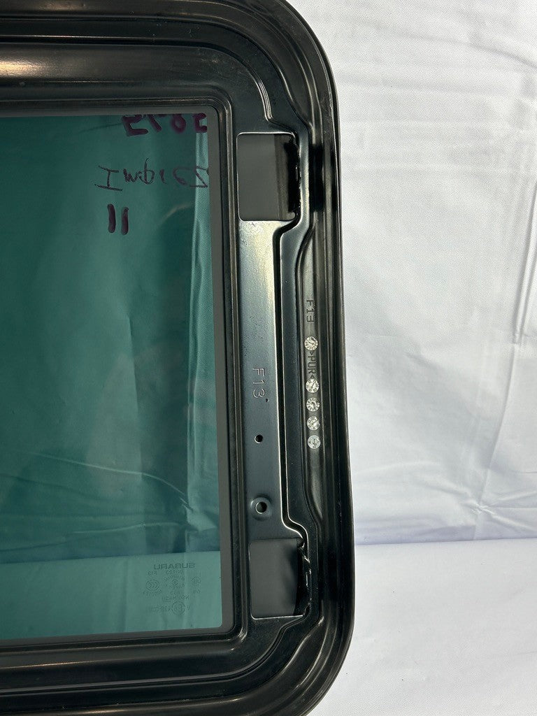 2010-2014 Subaru Impreza Sunroof Moonroof Window Glass OEM 65430FG010