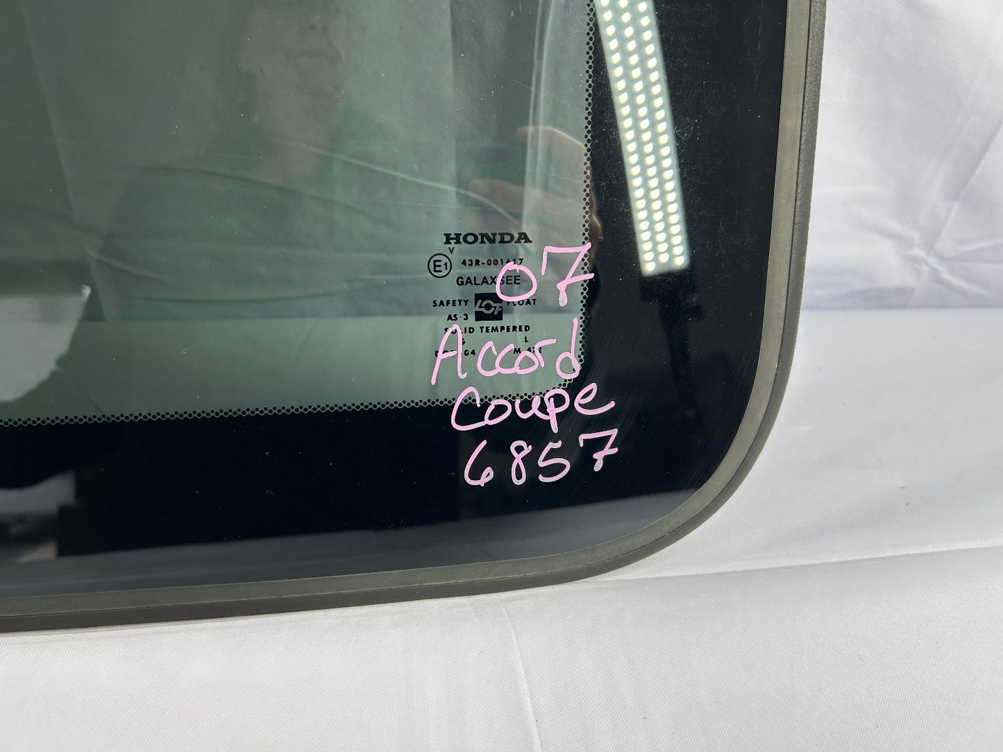 2003-2007 Honda Accord Coupe Sunroof Moon Roof Glass OEM 70200-SDA-A02
