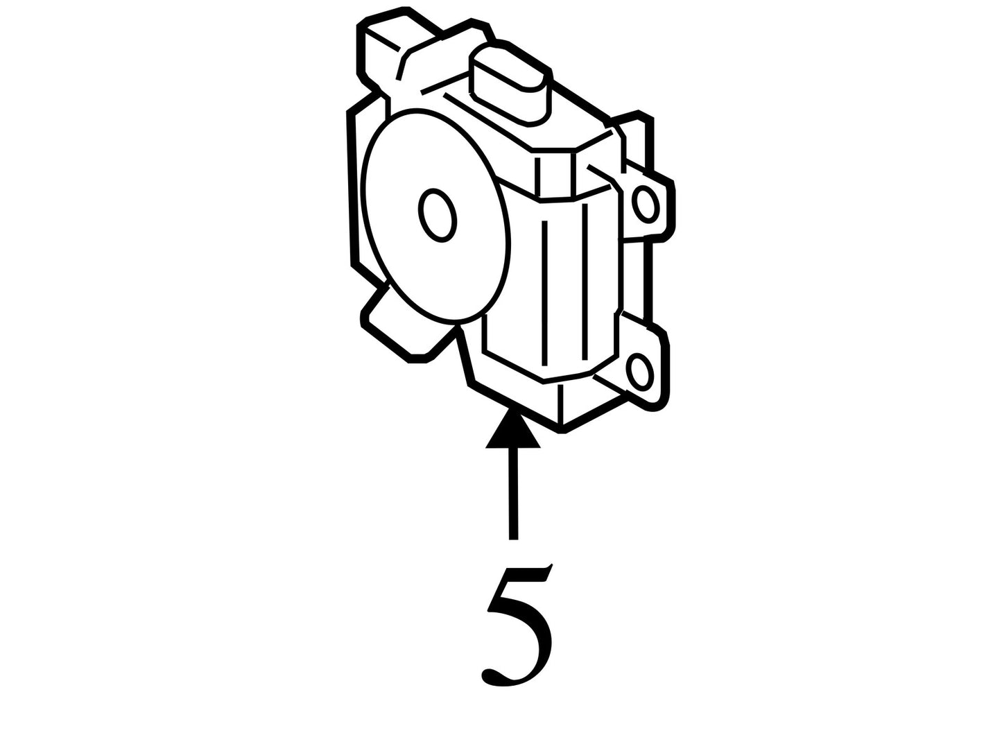 2006-2012 Toyota RAV4 HVAC Air Adjustment Control Motor OEM