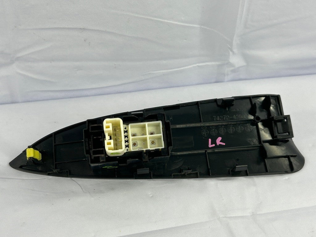 2006-2012 Toyota RAV4 Left Rear Door Window Switch & Bezel OEM