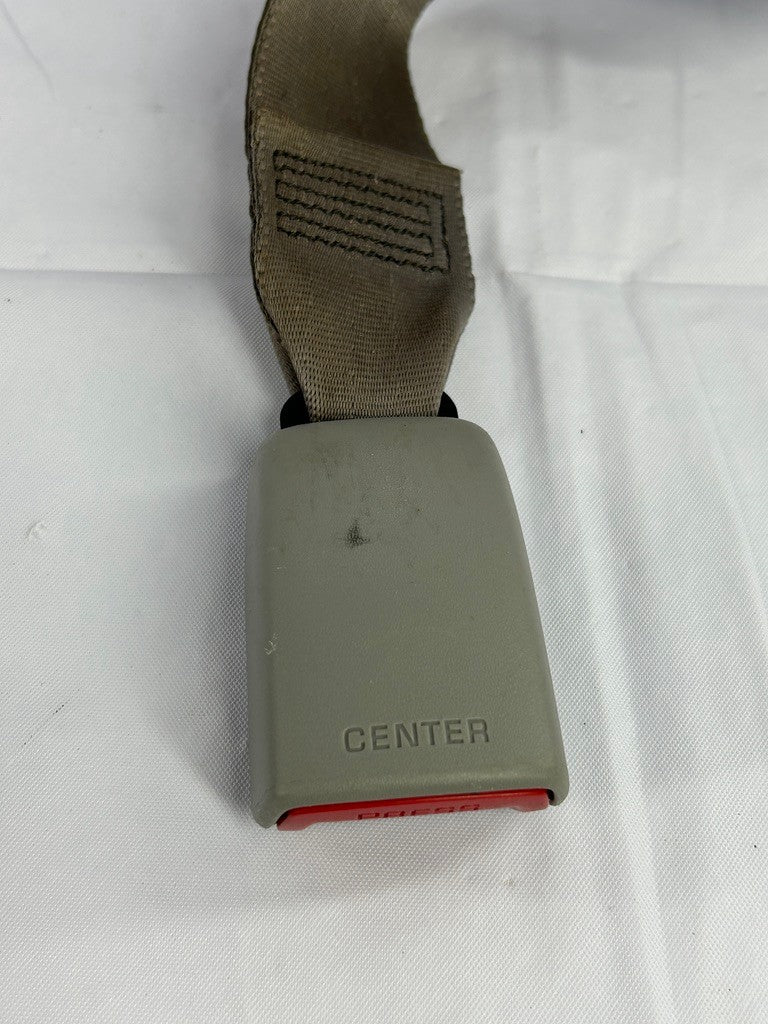 2006-2012 Toyota RAV4 Rear Center Seat Belt Buckle Receptacle Gray OEM