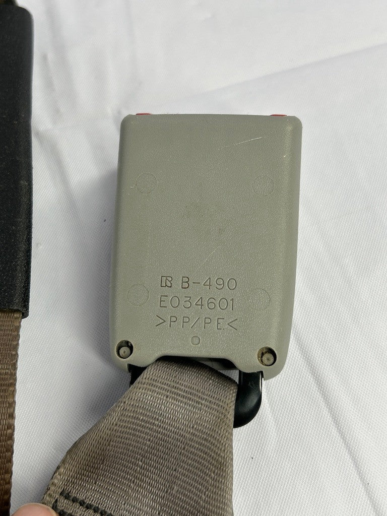 2006-2012 Toyota RAV4 Rear Center Seat Belt Buckle Receptacle Gray OEM