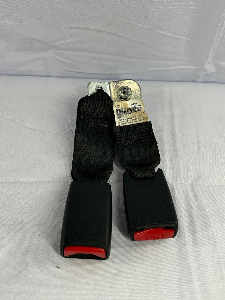 2012-2015 Honda Civic Coupe Rear Center Seat Belt Receptacle Black OEM
