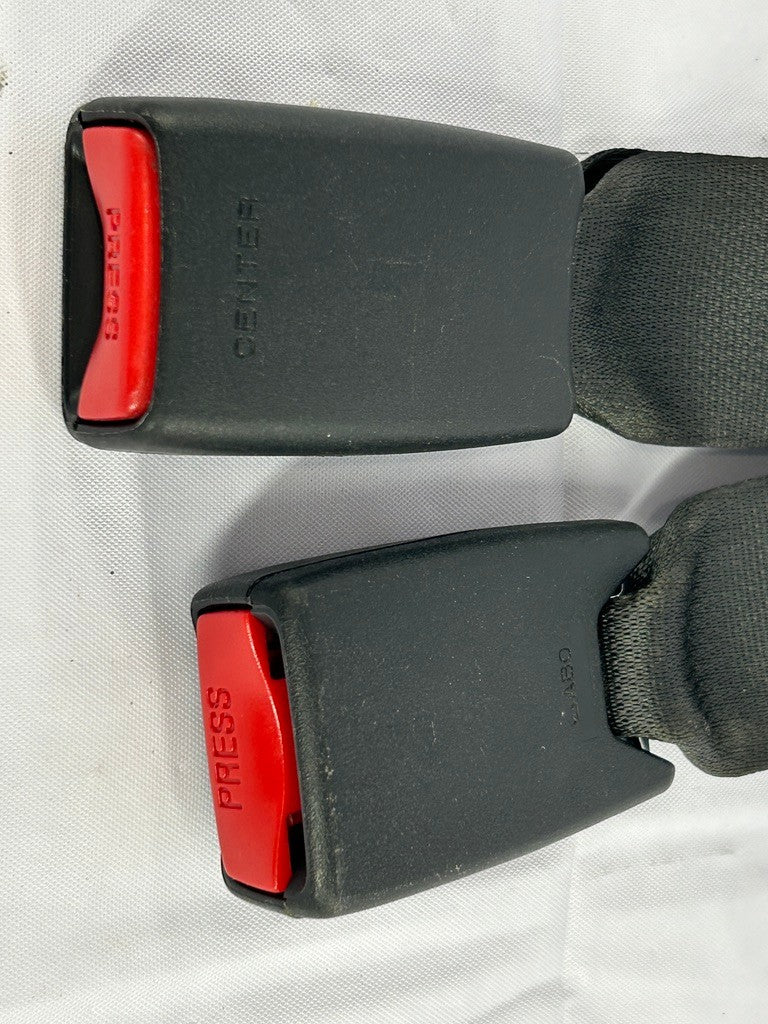 2012-2015 Honda Civic Coupe Rear Center Seat Belt Receptacle Black OEM