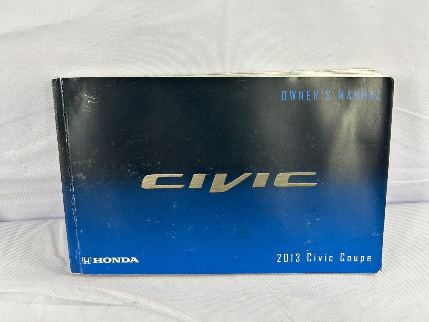 2013 Honda Civic Coupe Owner's Manual Guide with Case OEM