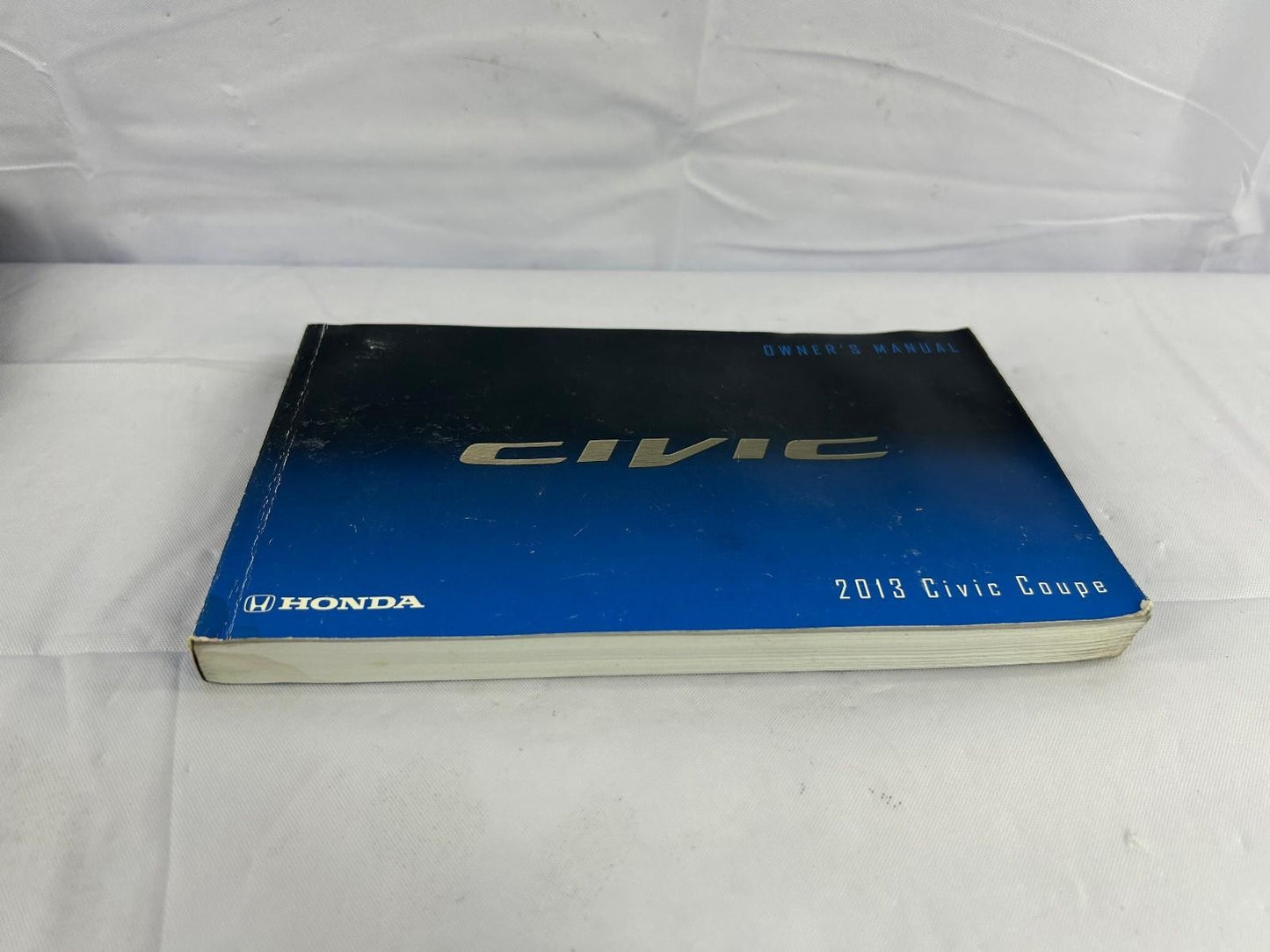 2013 Honda Civic Coupe Owner's Manual Guide with Case OEM