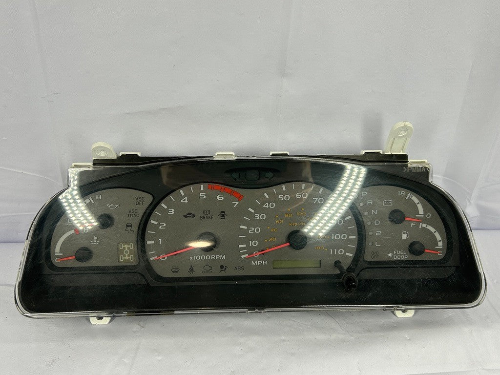 2001-2004 Toyota Sequoia Instrument Cluster Speedometer Gauge 4X4 256K OEM