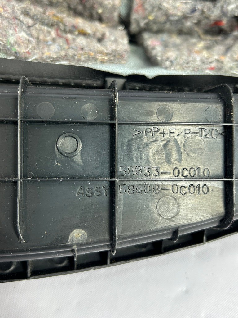 2001-2007 Toyota Sequoia Automatic Transmission Shift Cover Plate Black OEM