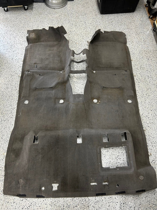 2001-2007 Toyota Sequoia Front Cabin Carpet Mat Gray OEM 58510-OC070
