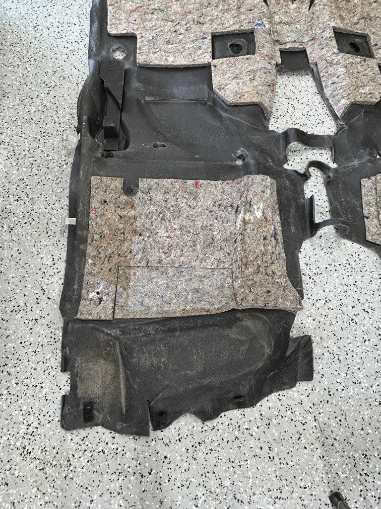 2001-2007 Toyota Sequoia Front Cabin Carpet Mat Gray OEM 58510-OC070