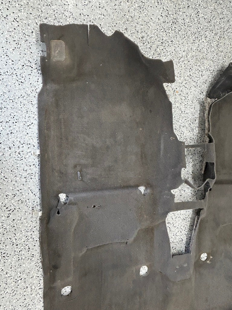 2001-2007 Toyota Sequoia Front Cabin Carpet Mat Gray OEM 58510-OC070