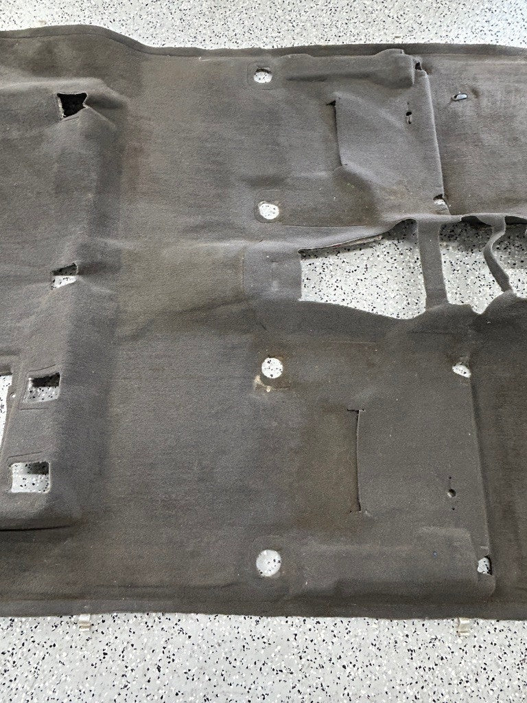 2001-2007 Toyota Sequoia Front Cabin Carpet Mat Gray OEM 58510-OC070