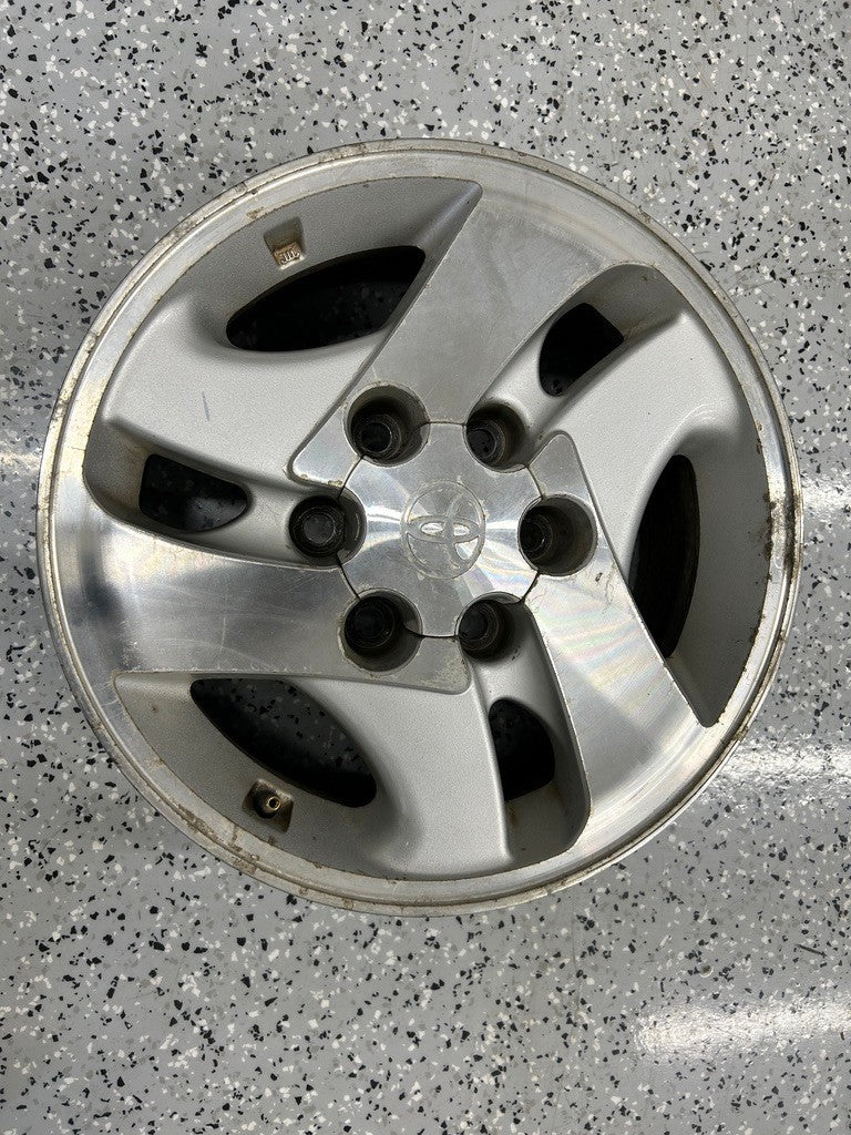2001-2004 Toyota Sequoia Machined Silver Wheel 16" 16X7 Original Rim OEM