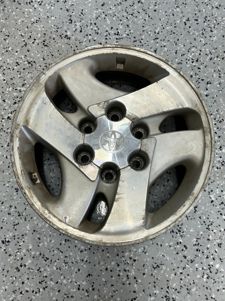 2001-2004 Toyota Sequoia Machined Silver Wheel 16" 16X7 Original Rim OEM