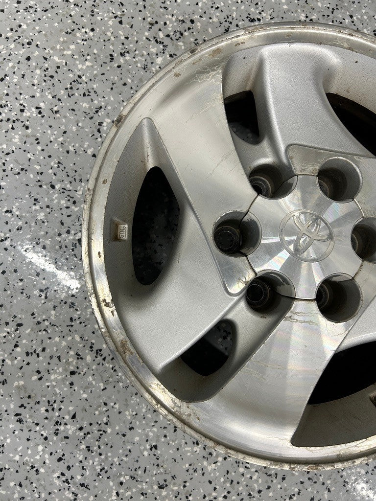 2001-2004 Toyota Sequoia Machined Silver Wheel 16" 16X7 Original Rim OEM
