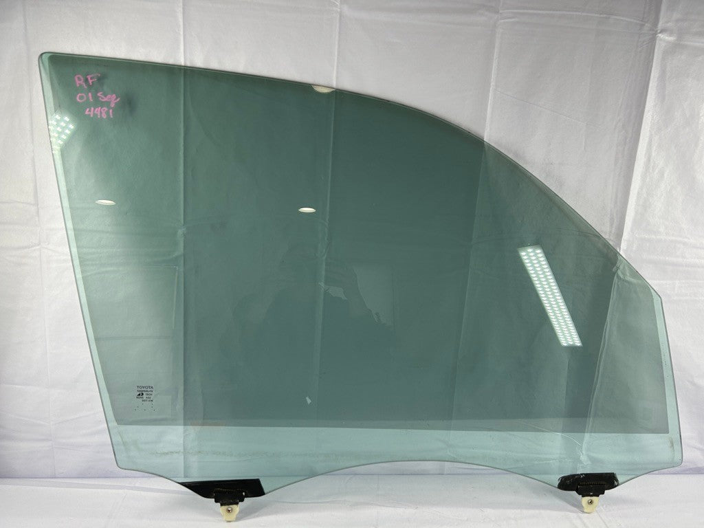 2001-2007 Toyota Sequoia Right Front Door Window Glass OEM