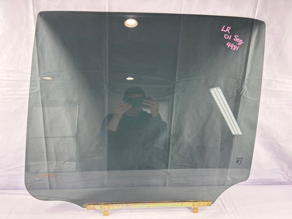 2001-2007 Toyota Sequoia Left Rear Door Window Glass OEM