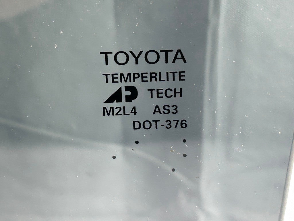 2001-2007 Toyota Sequoia Left Rear Door Window Glass OEM