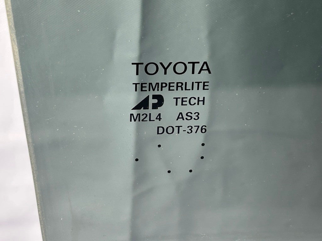 2001-2007 Toyota Sequoia Right Rear Door Window Glass OEM