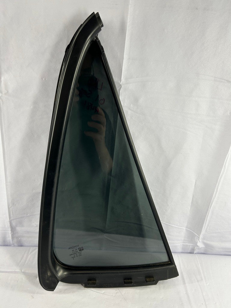2001-2007 Toyota Sequoia Rear Left Side Vent Glass Quarter Window OEM