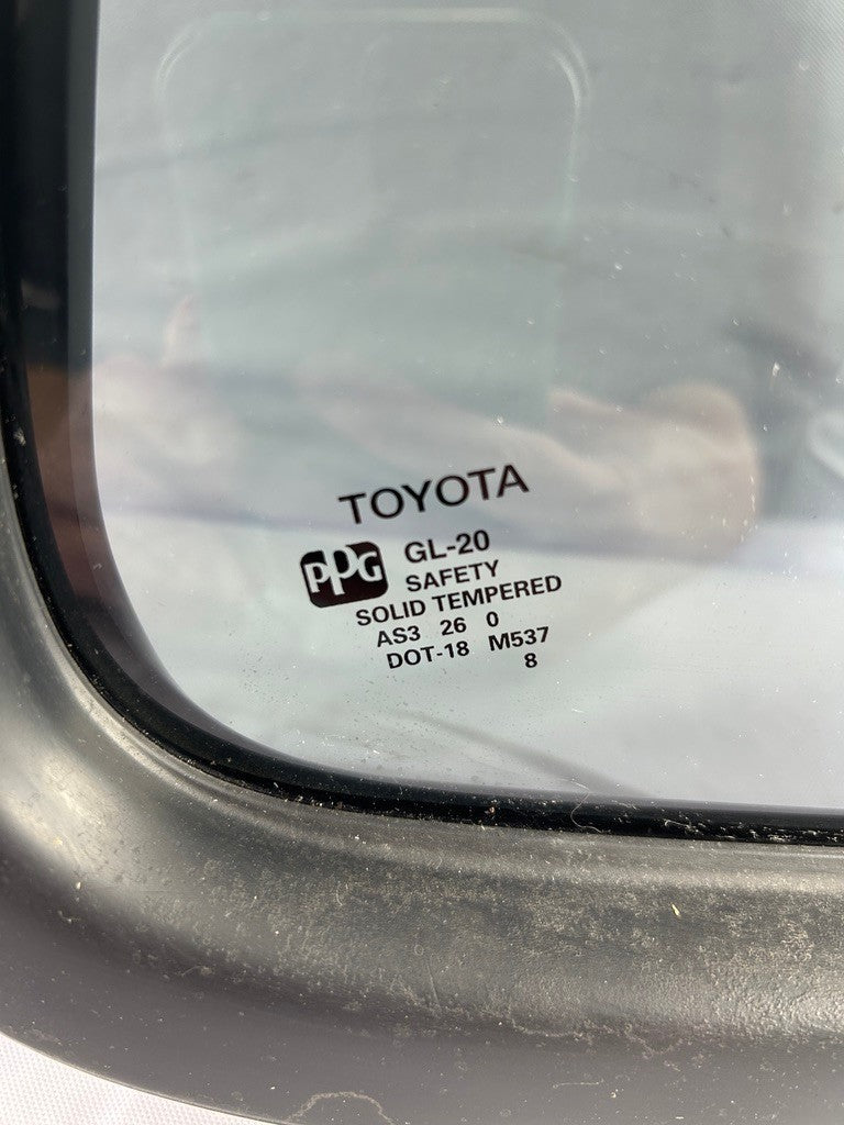 2001-2007 Toyota Sequoia Rear Right Side Vent Glass Quarter Window OEM