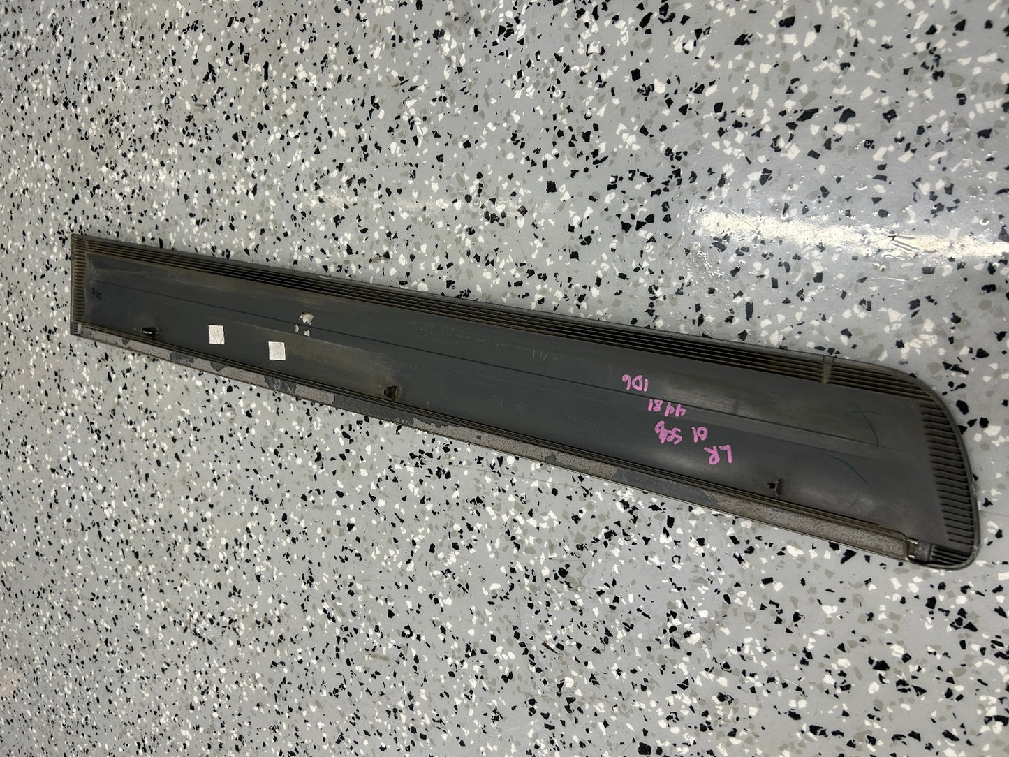2001-2004 Toyota Sequoia Left Rear Door Molding Silver OEM