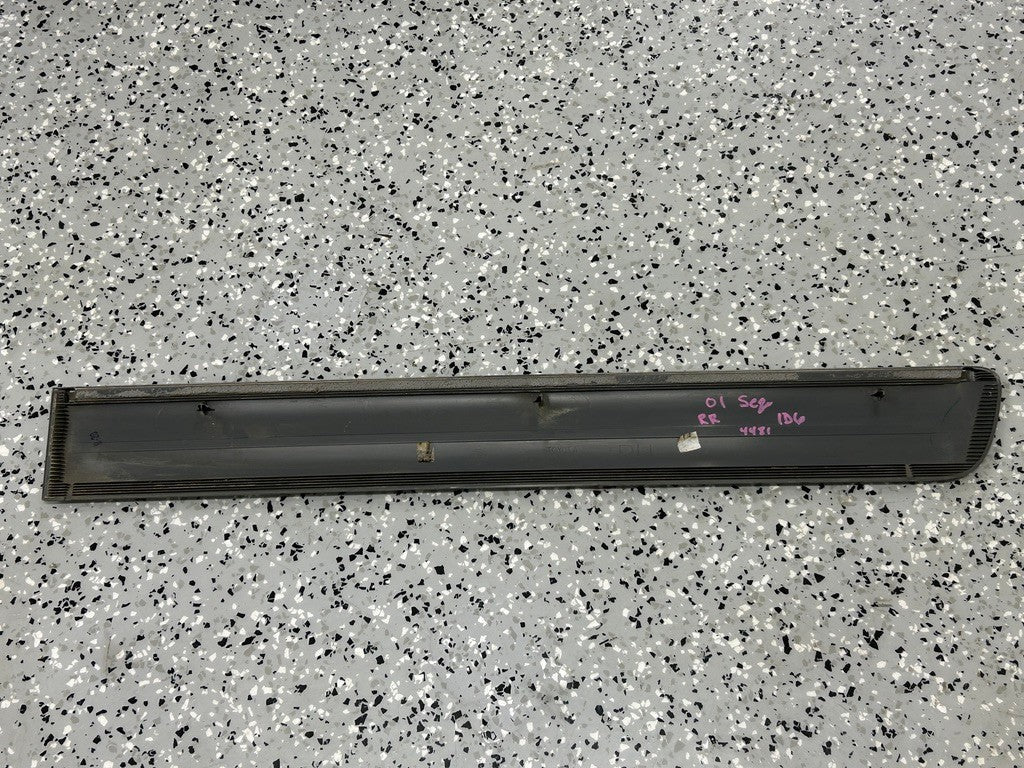 2001-2004 Toyota Sequoia Right Rear Door Molding Silver OEM