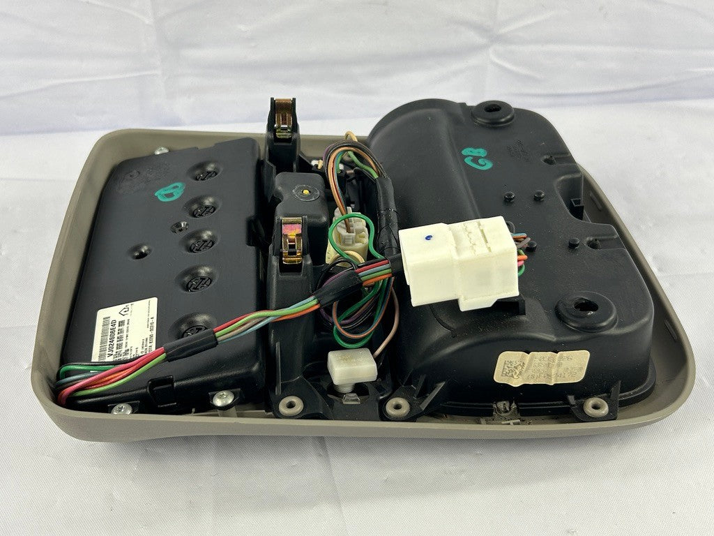 2001-2007 Toyota Sequoia Overhead Console & Sunroof Gray Woodgrain OEM