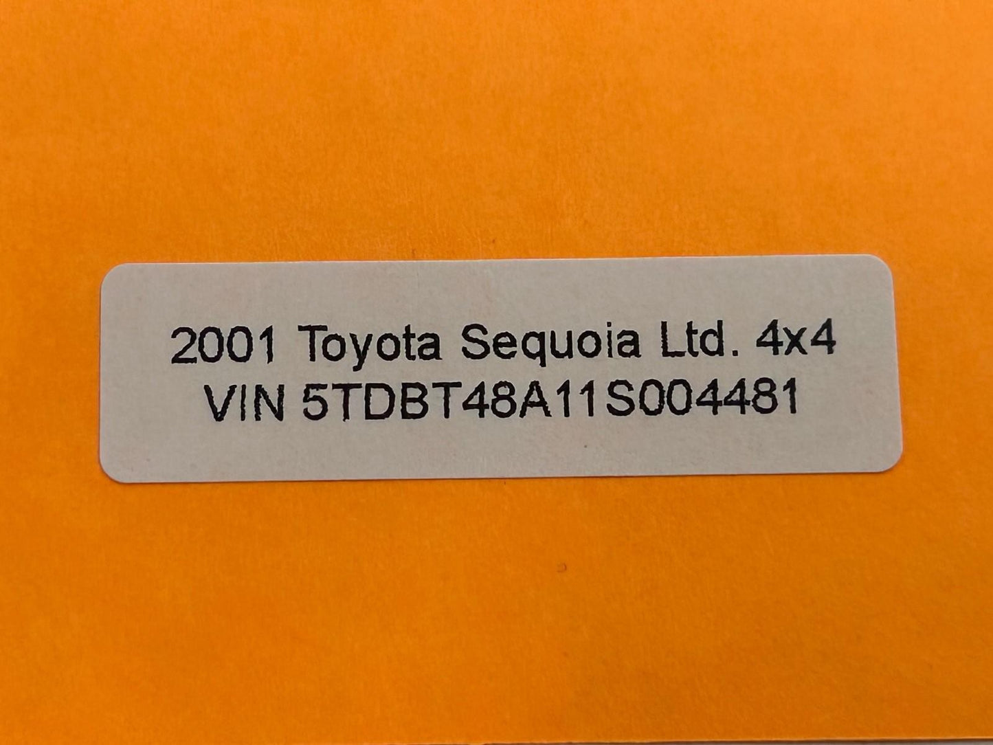 2001-2004 Toyota Sequoia Under Dash Controller Receiver Computer Module Unit OEM
