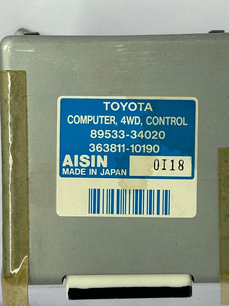 2001-2002 Toyota Sequoia Transfer Case 4WD Control Module Skid Control OEM
