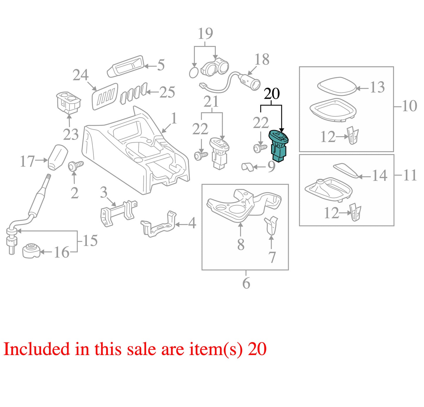 2001-2007 Toyota Sequoia 2004-2006 Tundra Right Seat Switch Heated OEM