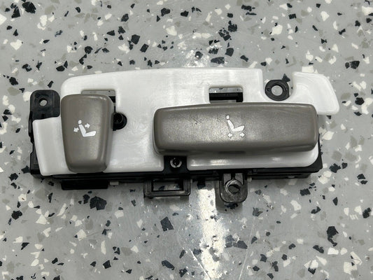2001-2004 Toyota Sequoia Right Front Power Seat Switch Gray OEM
