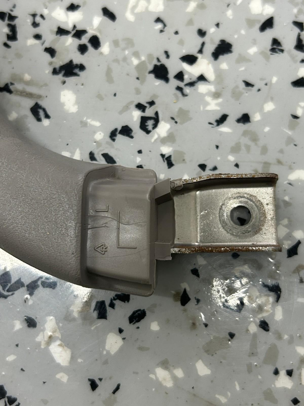 2001-2007 Toyota Sequoia Left Rear B-Pillar Grip Assist Handle Gray OEM