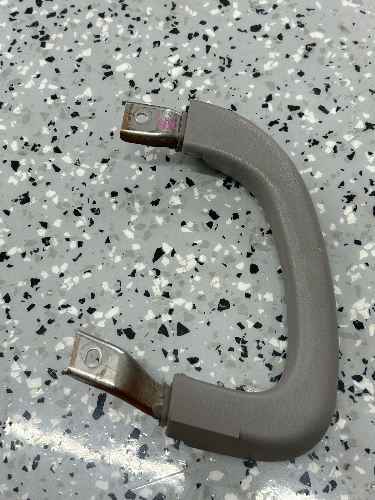 2001-2007 Toyota Sequoia Right Rear B-Pillar Grip Assist Handle Gray OEM