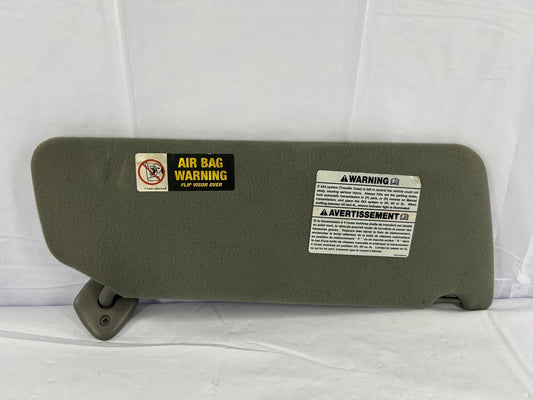 1999-2004 Ford F-150 Left Front Sun Visor Gray OEM