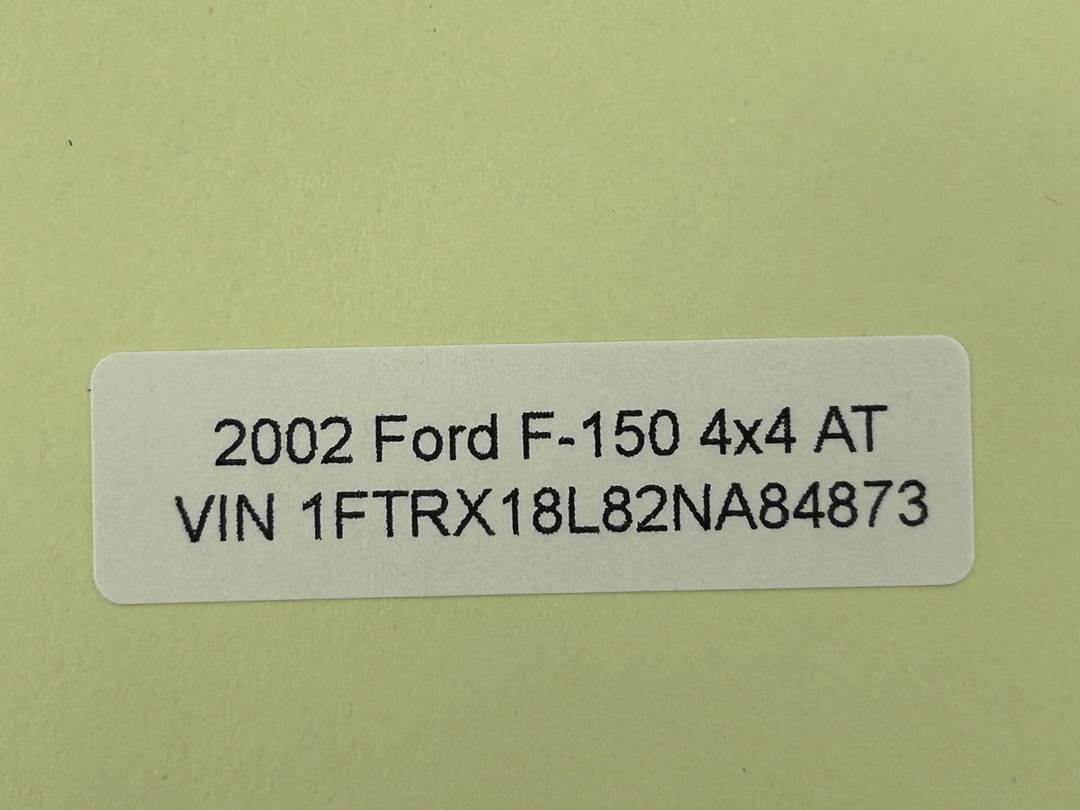 1997-2003 Ford F150 Left Rear Door Sill Scuff Gray Trim OEM F65B-1502349-AGW
