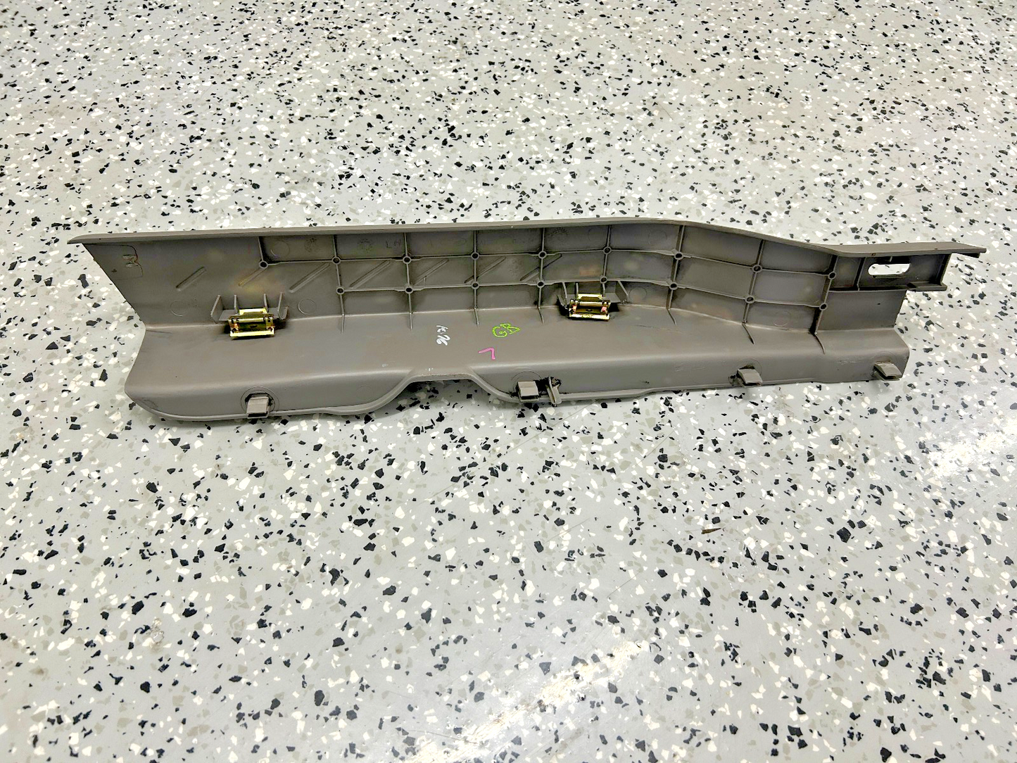 1997-2003 Ford F150 Left Rear Door Sill Scuff Trim Gray OEM