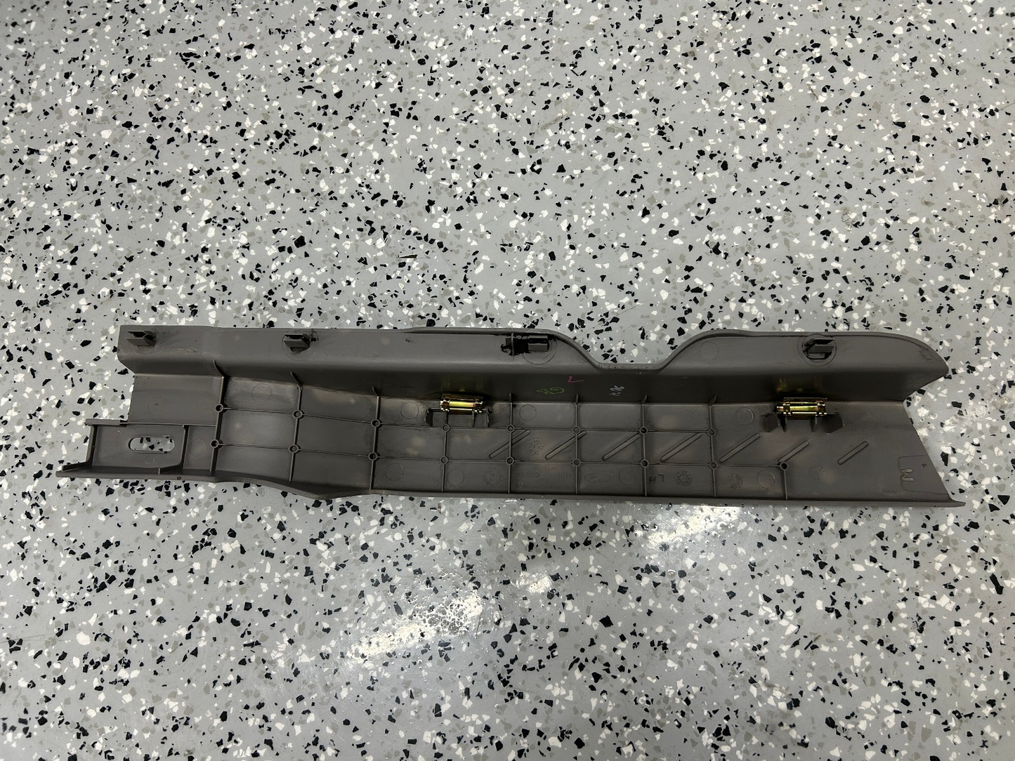 1997-2003 Ford F150 Left Rear Door Sill Scuff Trim Gray OEM