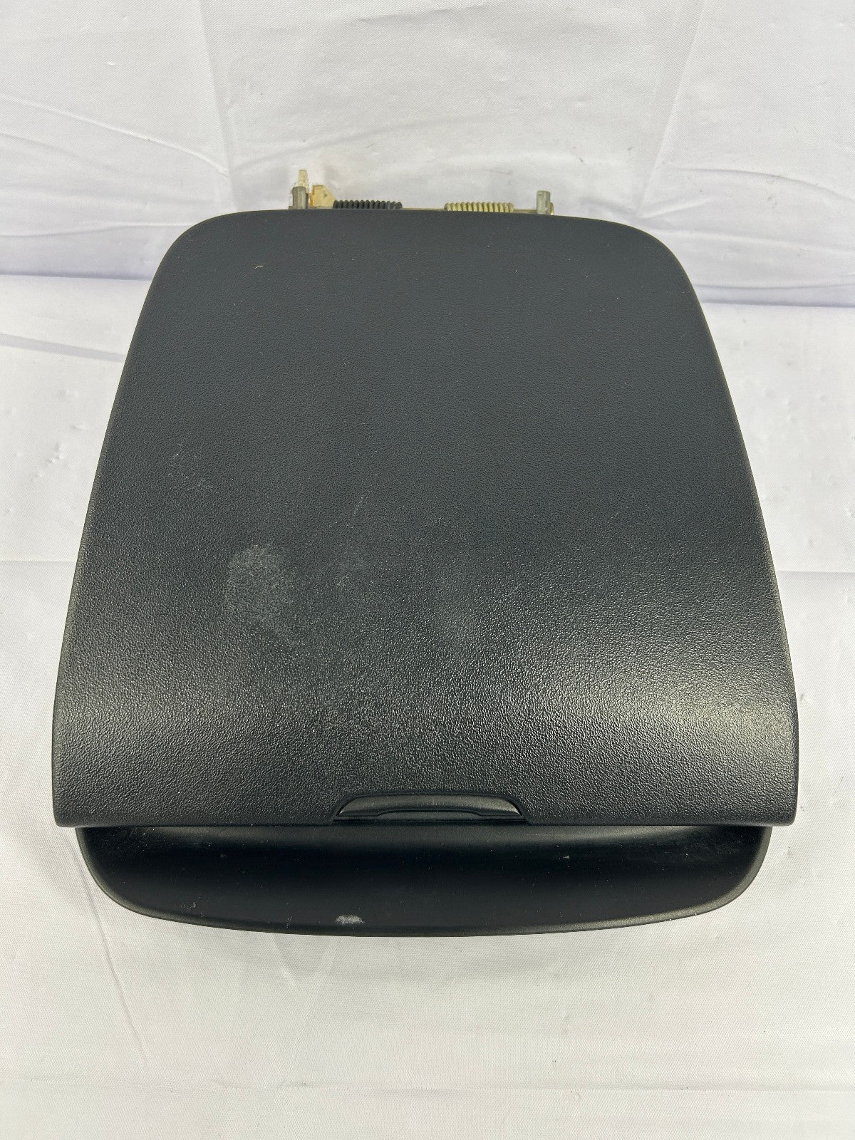 2003-2005 Subaru Forester Center Console Lid and Cubby with Clock Black OEM