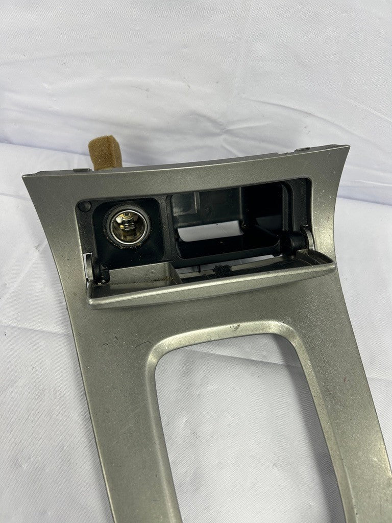 2003-2008 Subaru Forester Shift Shifter Silver Bezel Assembly Trim OEM