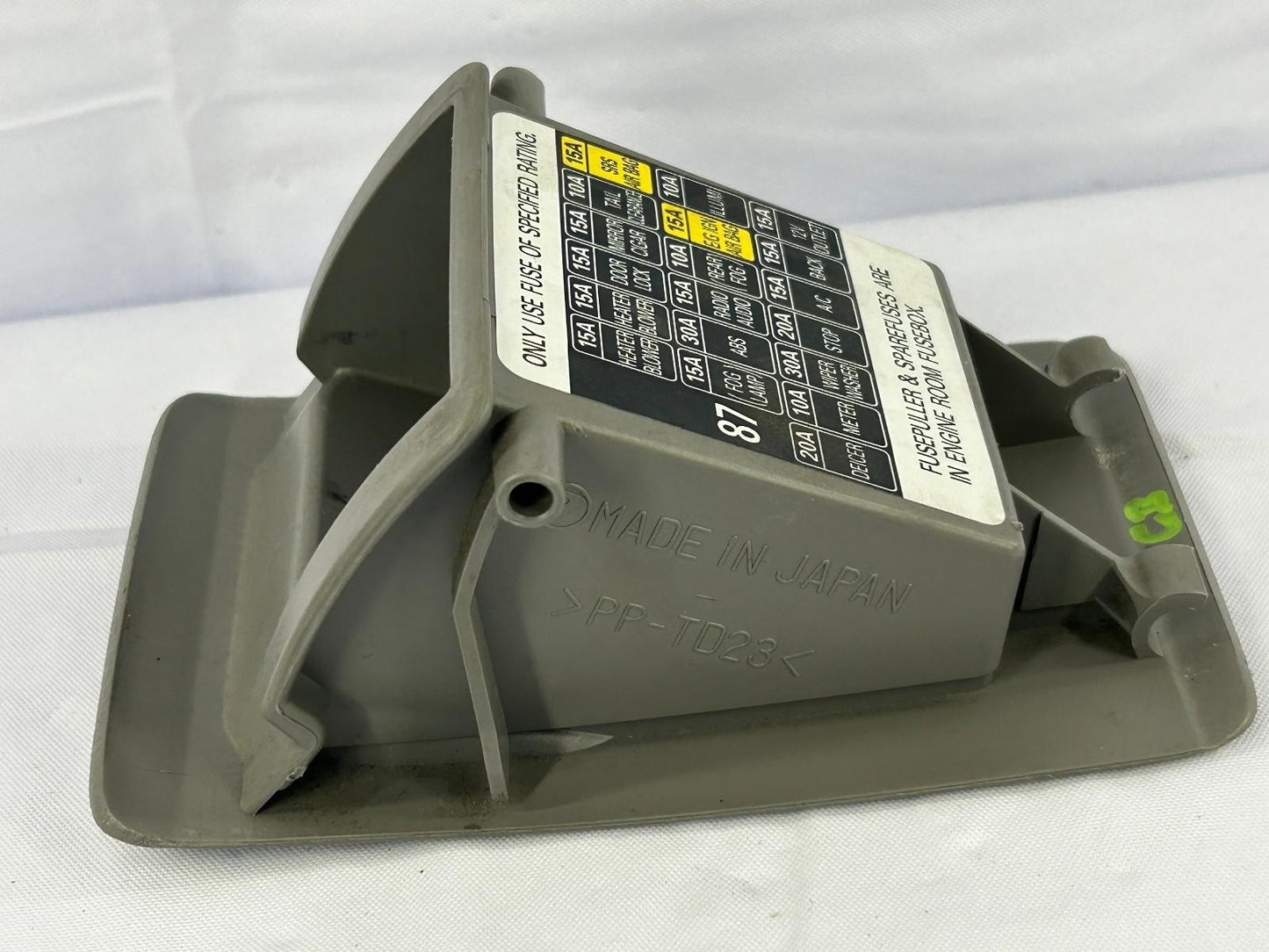 2003 Subaru Forester Dash Fuse Coin Box Cover Panel Cubbie Pocket Gray OEM