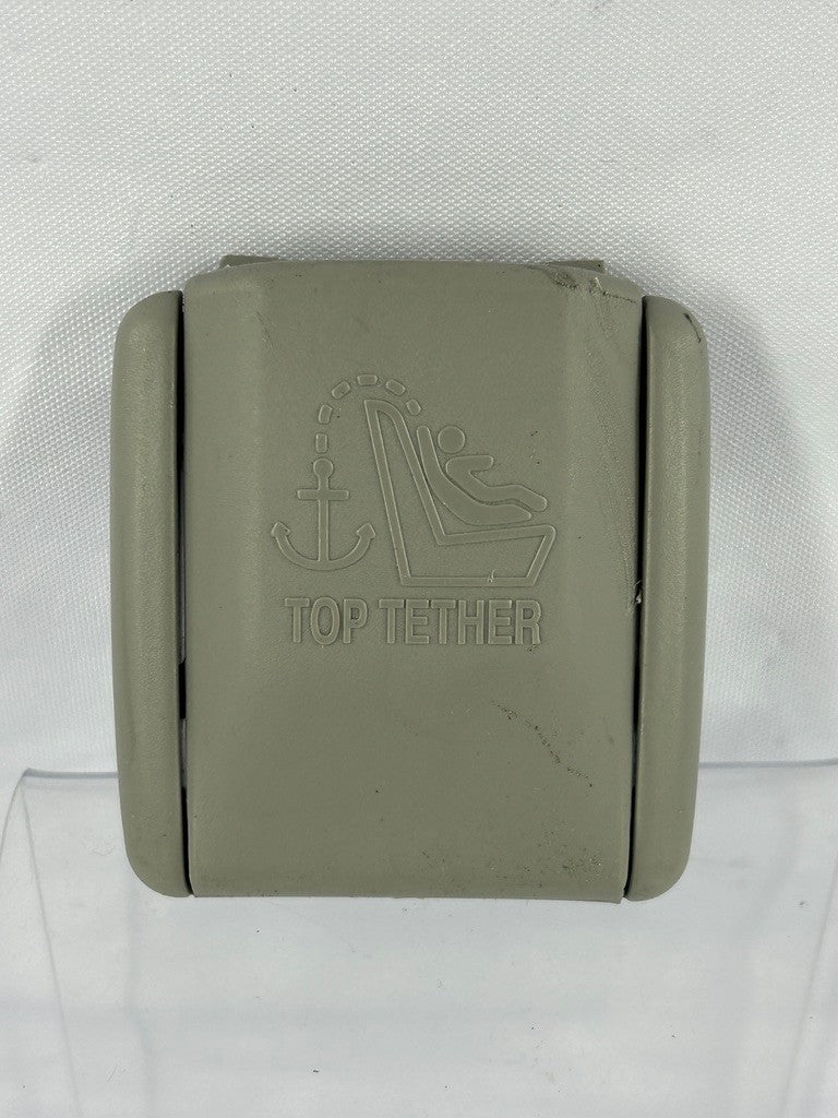 2003-2008 Subaru Forester Child Restraint Tether Anchor Plate Cap Gray OEM