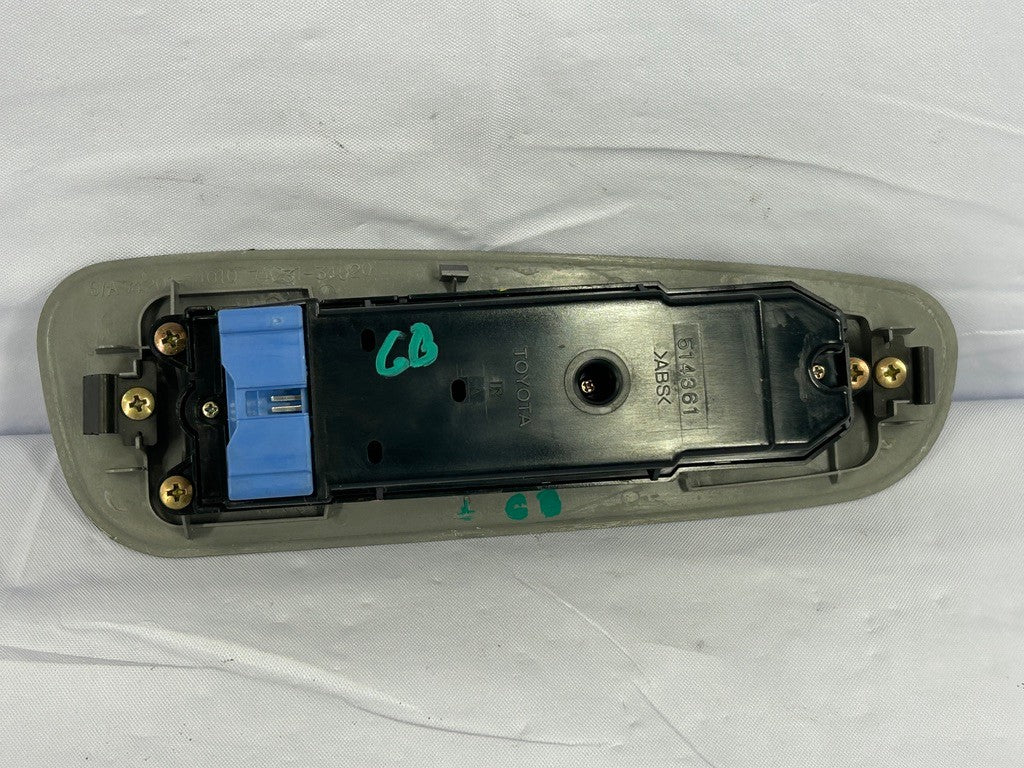 2001-2007 Toyota Sequoia Right Front Window Switch and Bezel OEM