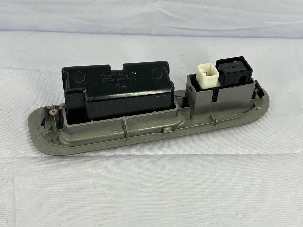 2001-2004 Toyota Sequoia Right Rear Door Window Switch Silver Bezel 7420434010