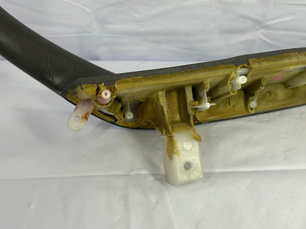2001-2007 Toyota Sequoia Rear Left Door Handle Armrest Arm Rest Gray OEM