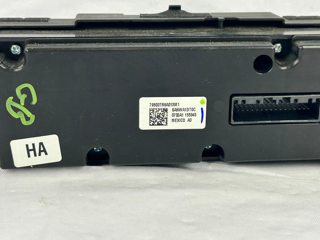 2013-2015 Honda Civic HVAC Temperature Control Panel