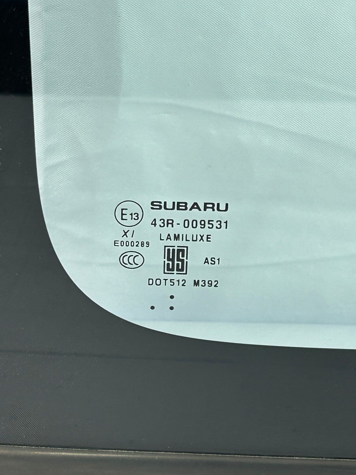2009-2013 Subaru Forester Roof Sunroof Moonroof Glass OEM 65430SC001