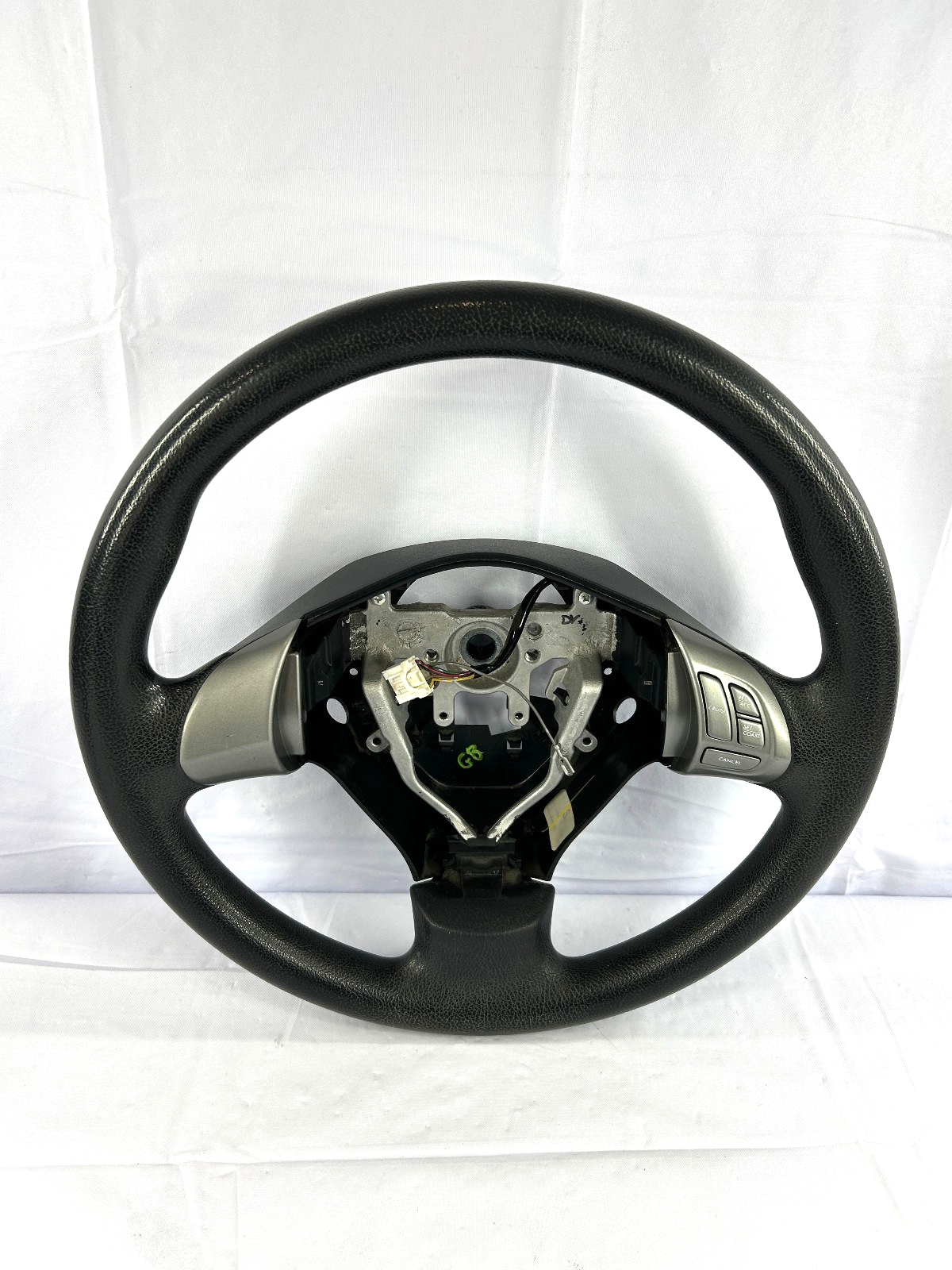 2008-2009 Subaru Legacy Outback Vinyl Steering Wheel & Cruise Control Black OEM